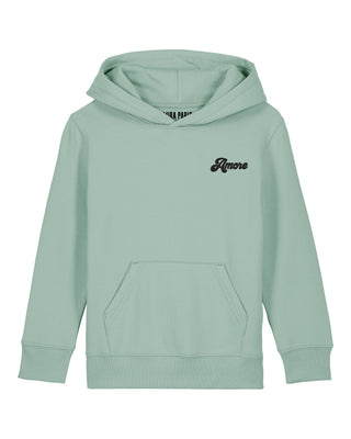 Hoodie Kids Brodé "Amore"