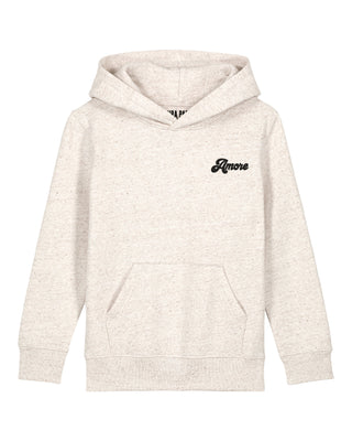 Hoodie Kids Brodé "Amore"