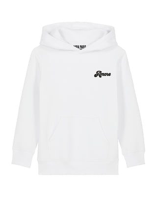 Hoodie Kids Brodé "Amore"