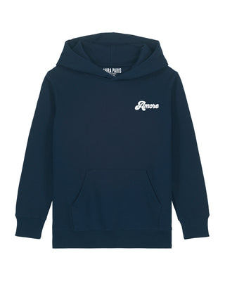 Hoodie Kids Brodé "Amore"