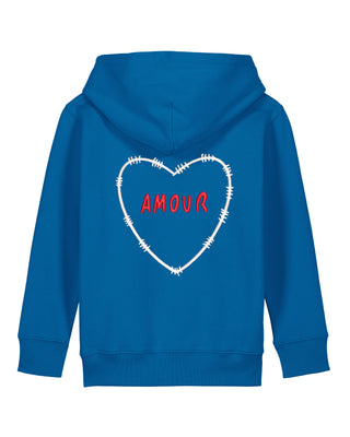 Hoodie Kids Brodé "Amour"