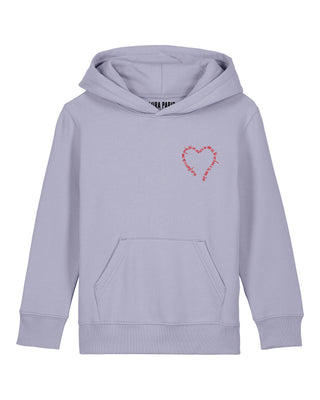 Hoodie Kids Brodé "Flower"