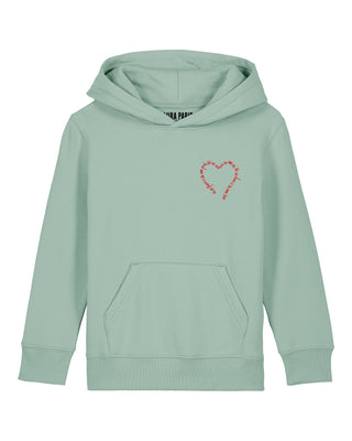 Hoodie Kids Brodé "Flower"