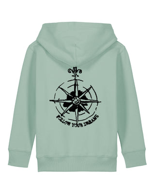 Hoodie Kids Brodé "Follow Your Dreams"