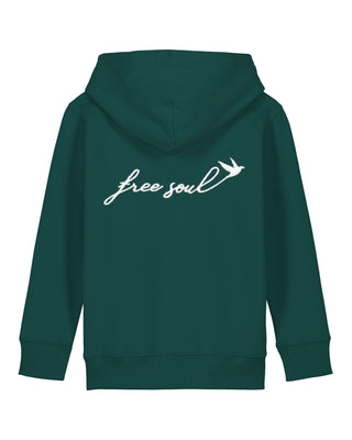 Hoodie Kids Brodé "Free Soul"