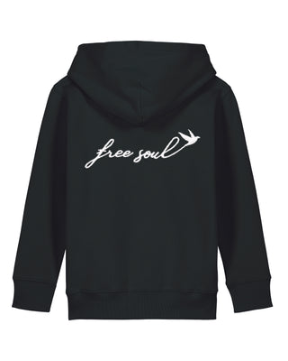 Hoodie Kids Brodé "Free Soul"