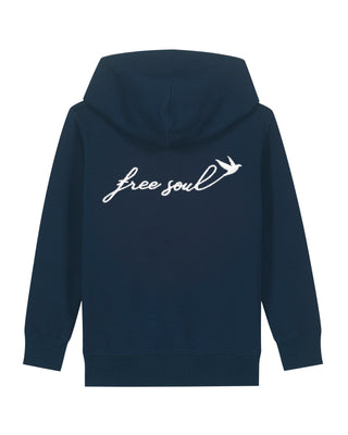 Hoodie Kids Brodé "Free Soul"