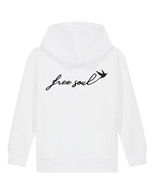 Hoodie Kids Brodé "Free Soul"