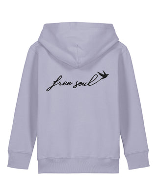 Hoodie Kids Brodé "Free Soul"