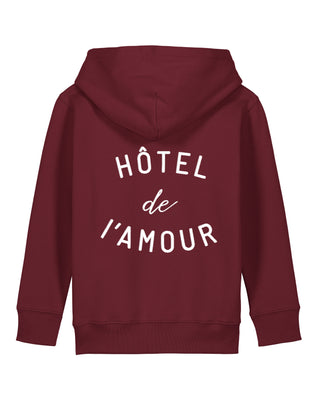 Hoodie Kids Brodé "Hôtel de l’Amour"