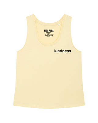 Débardeur Brodé "Kindness"