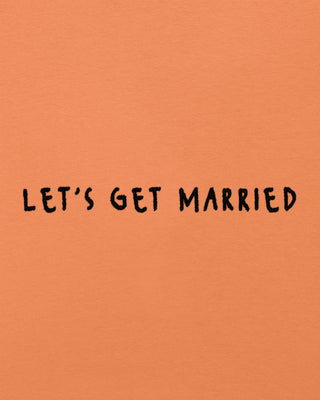 Débardeur Brodé "Let's Get Married"