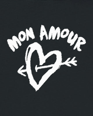 Hoodie Kids Brodé "Mon Amour"