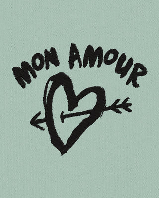 Hoodie Kids Brodé "Mon Amour"