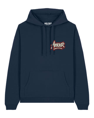Hoodie Oversize Brodé "Amour"