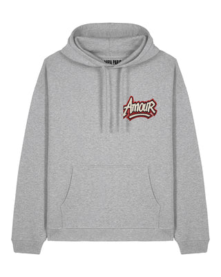 Hoodie Oversize Brodé "Amour"