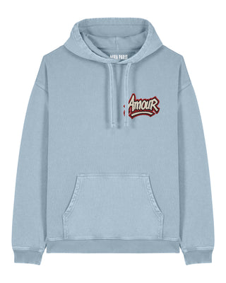 Hoodie Oversize Brodé "Amour"