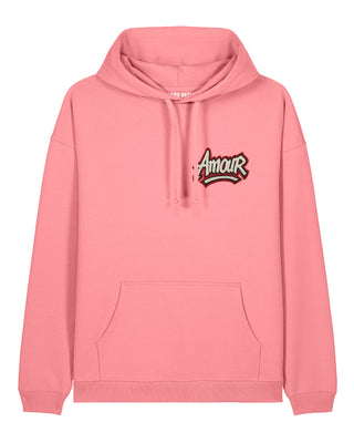 Hoodie Oversize Brodé "Amour"