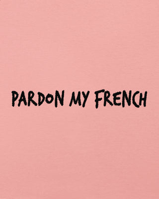 Débardeur Brodé "Pardon My French"