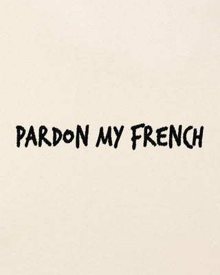 Débardeur Brodé "Pardon My French"