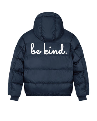 Doudoune Oversize Brodée "Be Kind"