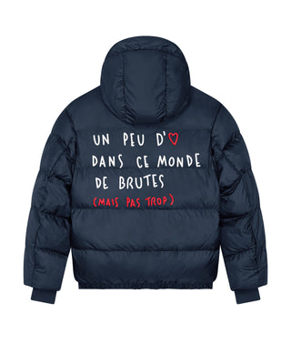 Doudoune Oversize Brodée "Brute"