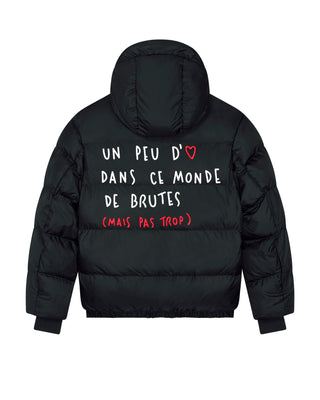 Doudoune Oversize Brodée "Brute"