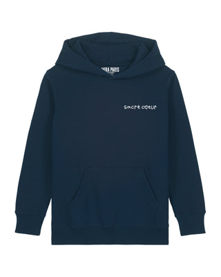 Hoodie Kids Brodé "Sacré Coeur"