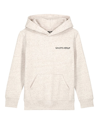 Hoodie Kids Brodé "Sacré Coeur"