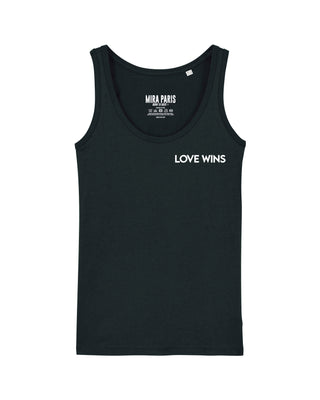 Débardeur Brodé "Love Wins"