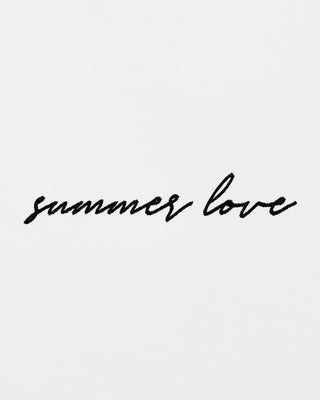 Débardeur Brodé "Summer Love"