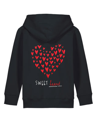 Hoodie Kids Brodé "Sweet Heart"