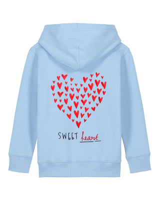 Hoodie Kids Brodé "Sweet Heart"