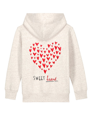 Hoodie Kids Brodé "Sweet Heart"