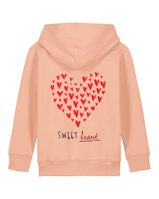 Hoodie Kids Brodé "Sweet Heart"