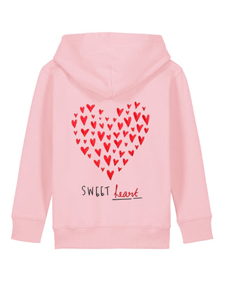 Hoodie Kids Brodé "Sweet Heart"