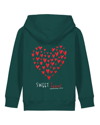 Hoodie Kids Brodé "Sweet Heart"