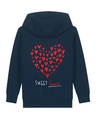 Hoodie Kids Brodé "Sweet Heart"