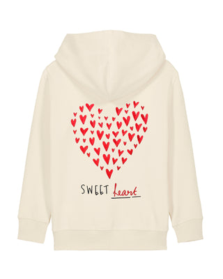 Hoodie Kids Brodé "Sweet Heart"