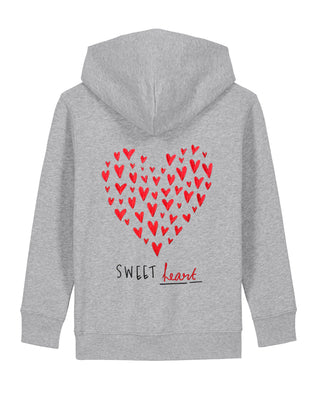 Hoodie Kids Brodé "Sweet Heart"