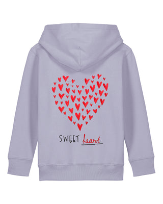 Hoodie Kids Brodé "Sweet Heart"