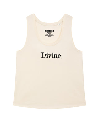 Débardeur Brodé "Divine"