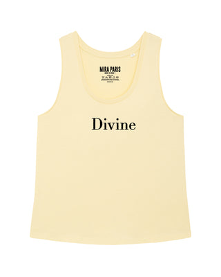 Débardeur Brodé "Divine"