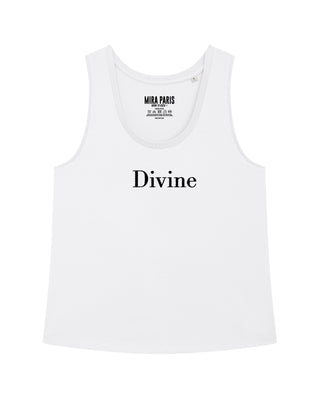 Débardeur Brodé "Divine"