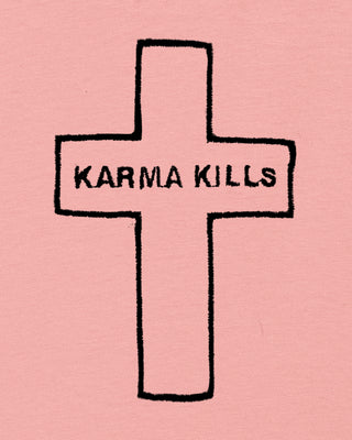 Débardeur Brodé "Karma Kills"