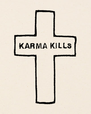 Débardeur Brodé "Karma Kills"