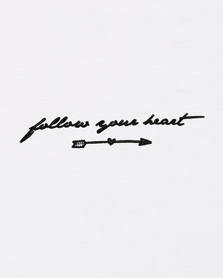 Débardeur Brodé "Follow Your Heart"