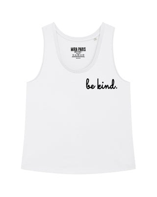 Débardeur Brodé "Be Kind"