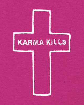 Débardeur Brodé "Karma Kills"