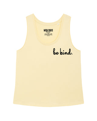 Débardeur Brodé "Be Kind"